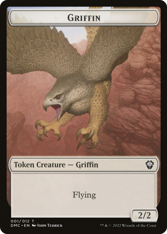Griffin (TDMC-001) - Dominaria United Commander Tokens