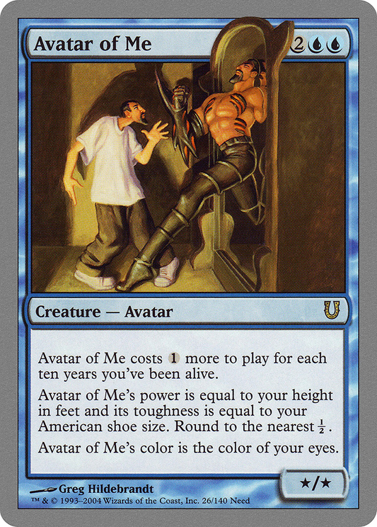 Avatar of Me [Unhinged]