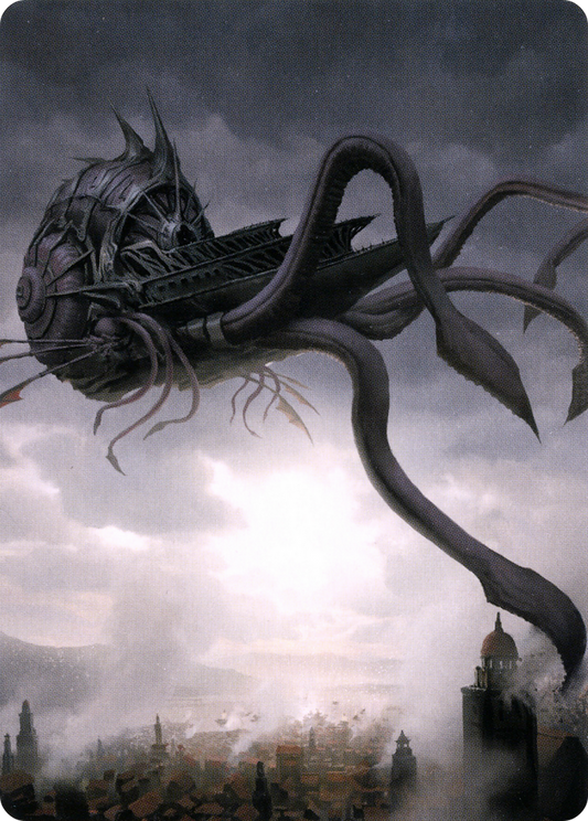 Nautiloid Ship // Nautiloid Ship (ACLB-080) - Battle for Baldur's Gate Art Series (Borderless)