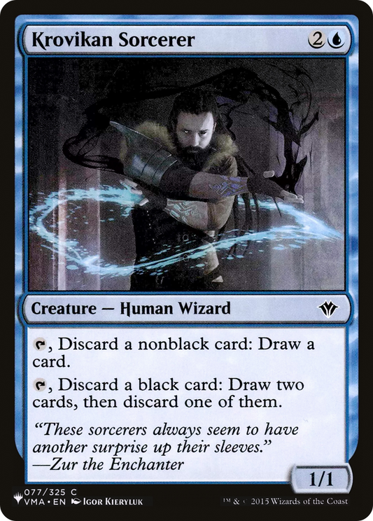 Krovikan Sorcerer [The List]