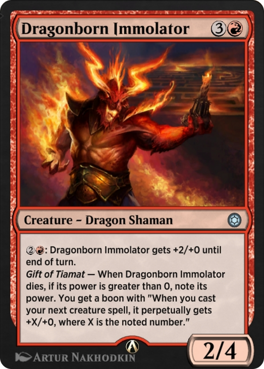 Dragonborn Immolator (HBG-051) - Alchemy Horizons: Baldur's Gate