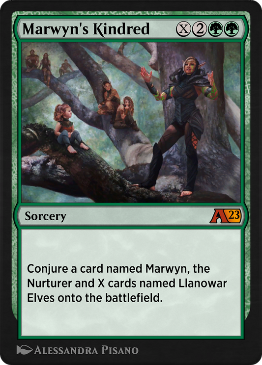 Marwyn's Kindred (YDMU-016) - Alchemy: Dominaria