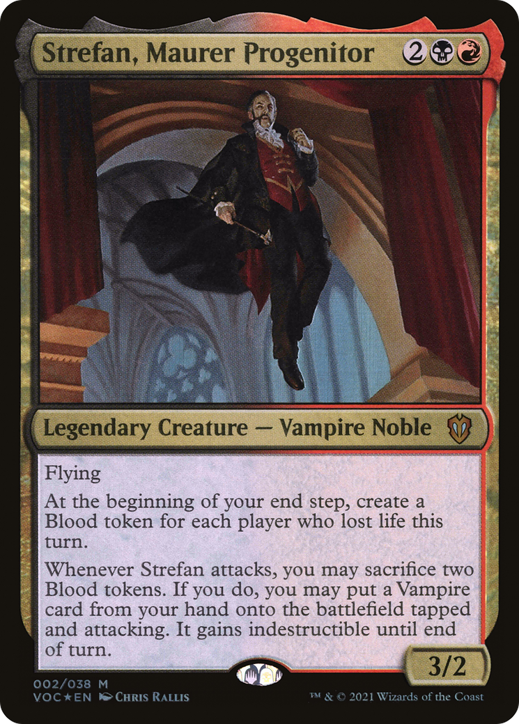 Strefan, Maurer Progenitor [Innistrad: Crimson Vow Commander]
