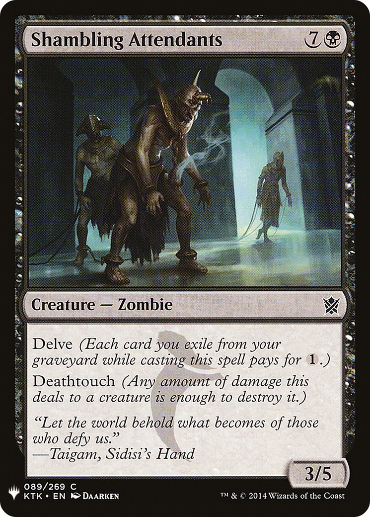Shambling Attendants [Mystery Booster]