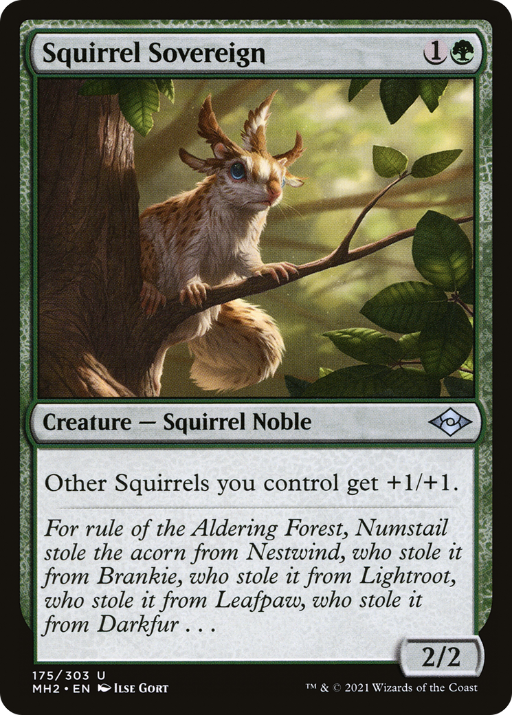 Squirrel Sovereign [Modern Horizons 2]