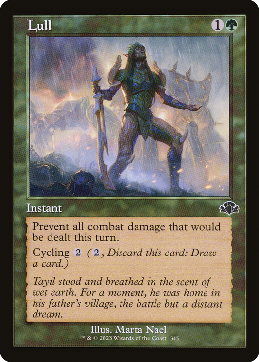 Lull (Retro Frame) (DMR-345) - Dominaria Remastered Foil