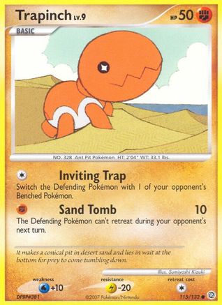 Trapinch 115/132  Secret Wonders - Common