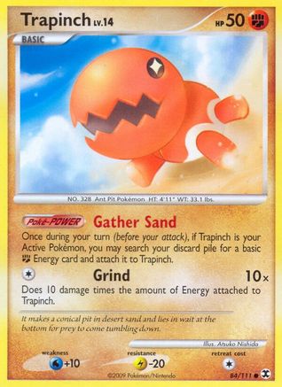 Trapinch  Rising Rivals - Common