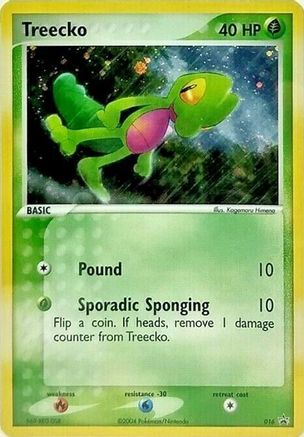 Treecko 016  - Holofoil Nintendo Promos - Promo