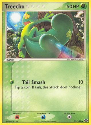 Treecko 070  Emerald - Common