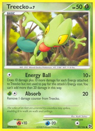 Treecko  Great Encounters - Common