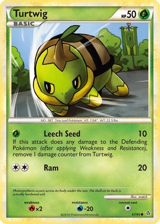 Turtwig 067/95  Unleashed - Common