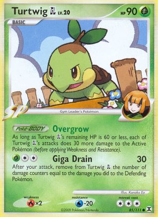 Turtwig GL 085  Rising Rivals - Common