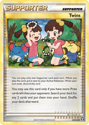 Twins 089  - Reverse Holofoil Triumphant - Uncommon