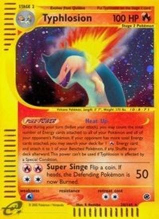 Typhlosion (28)  - Holofoil Expedition - Holo Rare