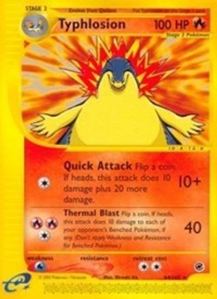 Typhlosion (64)  Expedition - Rare