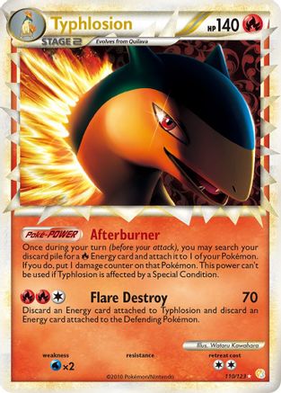 Typhlosion (Prime)  - Holofoil HeartGold SoulSilver - Ultra Rare