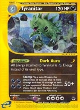Tyranitar (66)  Expedition - Rare