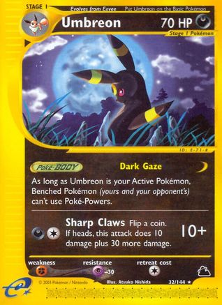 Umbreon (32)  Skyridge - Rare