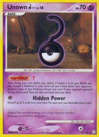 Unown (?)  Legends Awakened - Uncommon