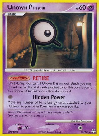 Unown (R) 077/146  Legends Awakened - Uncommon