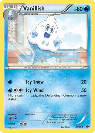 Vanillish  - Reverse Holofoil Next Destinies - Uncommon