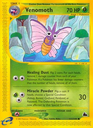 Venomoth  Skyridge - Common
