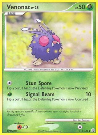 Venonat  Secret Wonders - Common
