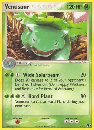Venusaur 006  POP Series 2 - Rare