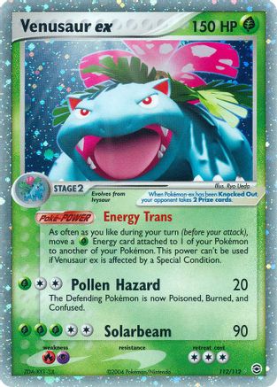 Venusaur ex  - Holofoil FireRed & LeafGreen - Ultra Rare
