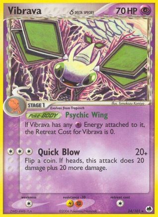 Vibrava 024/101  Dragon Frontiers - Rare