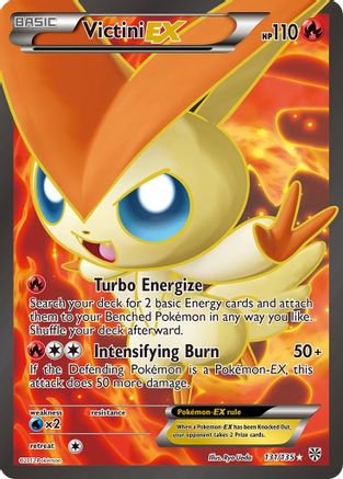 Victini EX (131 Full Art)  - Holofoil Plasma Storm - Ultra Rare