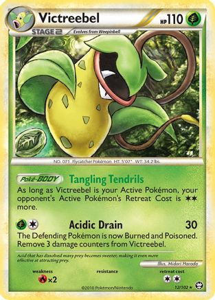 Victreebel  - Reverse Holofoil Triumphant - Holo Rare