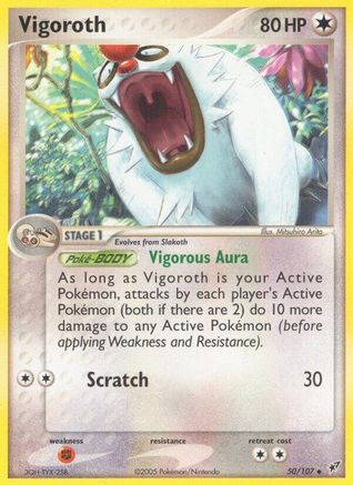 Vigoroth  Deoxys - Uncommon