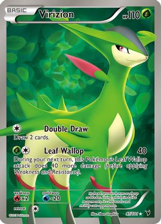 Virizion (Full Art)  - Holofoil Noble Victories - Ultra Rare
