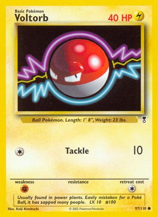 Voltorb  - Reverse Holofoil Legendary Collection - Common