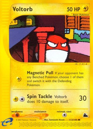 Voltorb  - Reverse Holofoil Skyridge - Common