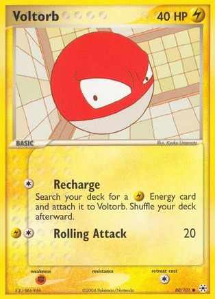 Voltorb  - Reverse Holofoil Hidden Legends - Common