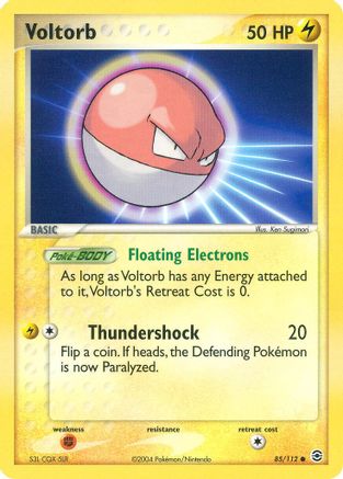 Voltorb/112  FireRed & LeafGreen - Common
