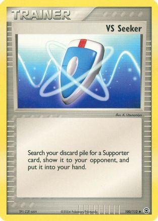 VS Seeker  - Reverse Holofoil FireRed & LeafGreen - Uncommon