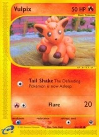 Vulpix  - Reverse Holofoil Expedition - Common