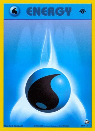 Water Energy 111  - 1st Edition Neo Genesis - Common