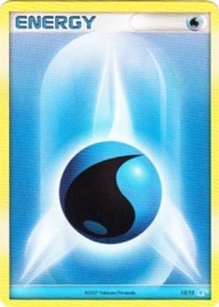 Water Energy  DP Trainer Kit Manaphy & Lucario - Common