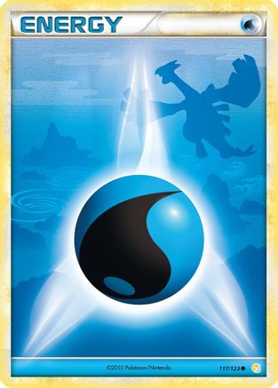 Water Energy 117  HeartGold SoulSilver - Common