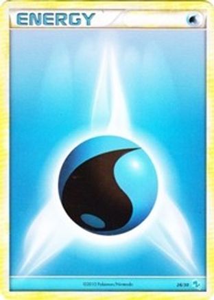 Water Energy (#8)  HGSS Trainer Kit Gyarados & Raichu - Common