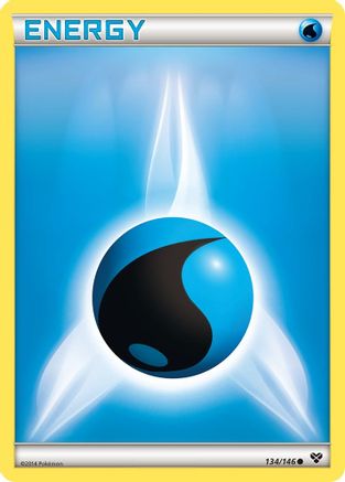 Water Energy  XY Base Set - Common