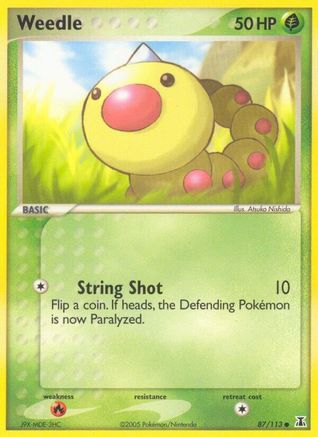 Weedle  Delta Species - Common