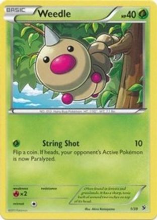 Weedle  Kalos Starter Set - Common