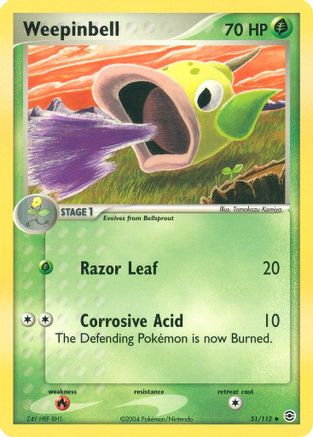 Weepinbell  FireRed & LeafGreen - Uncommon