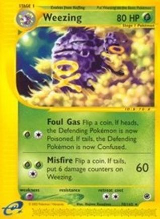 Weezing (70) 070  Expedition - Rare